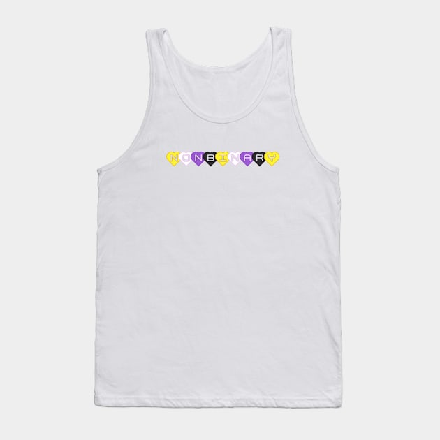 nonbinary hearts Tank Top by ummdra